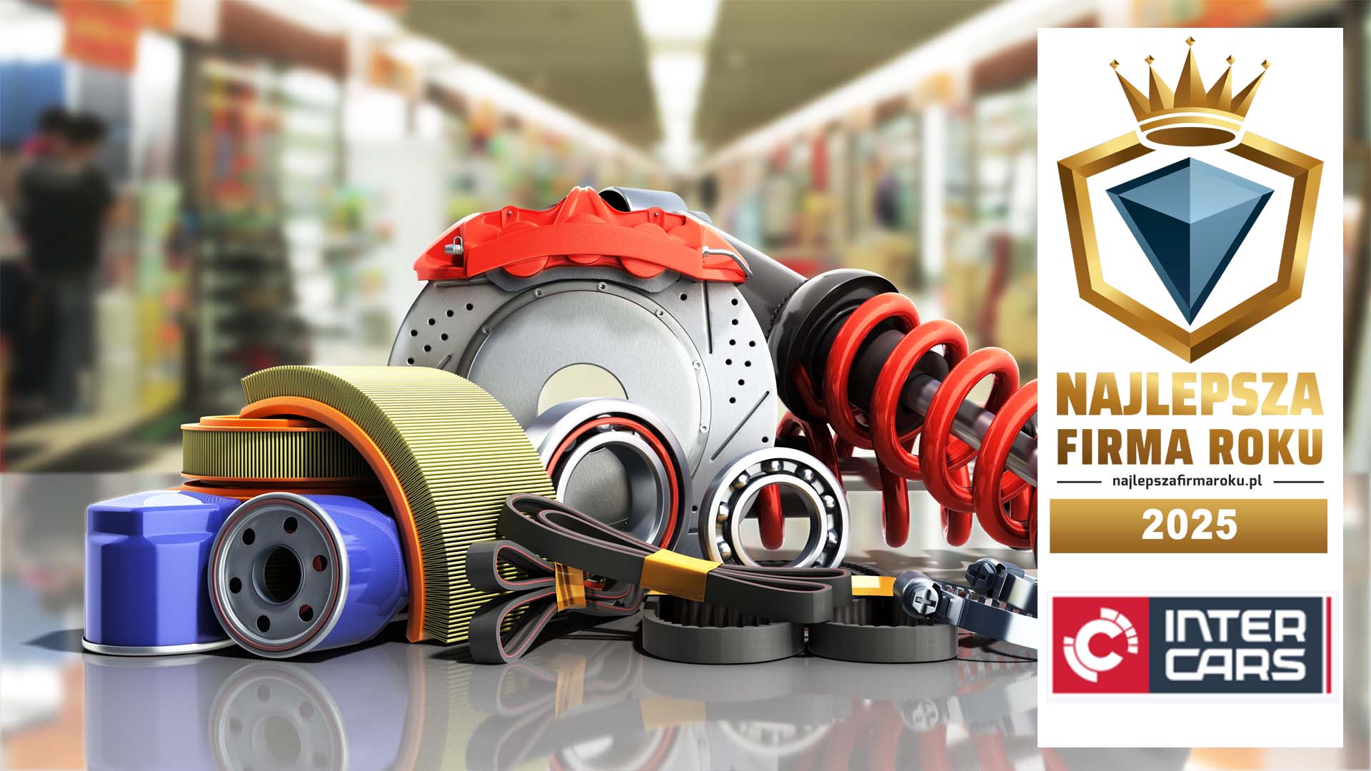 najlepsza firma roku sklep internetowy z częściami i akcesoriami samochodowymi