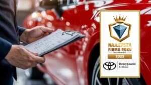 Najlepsza firma roku 2025 – Autoryzowany serwis Toyota Dobrygowski Kraków
