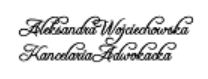 Logo Kancelarii Adwokackiej Aleksandra Wojciechowska